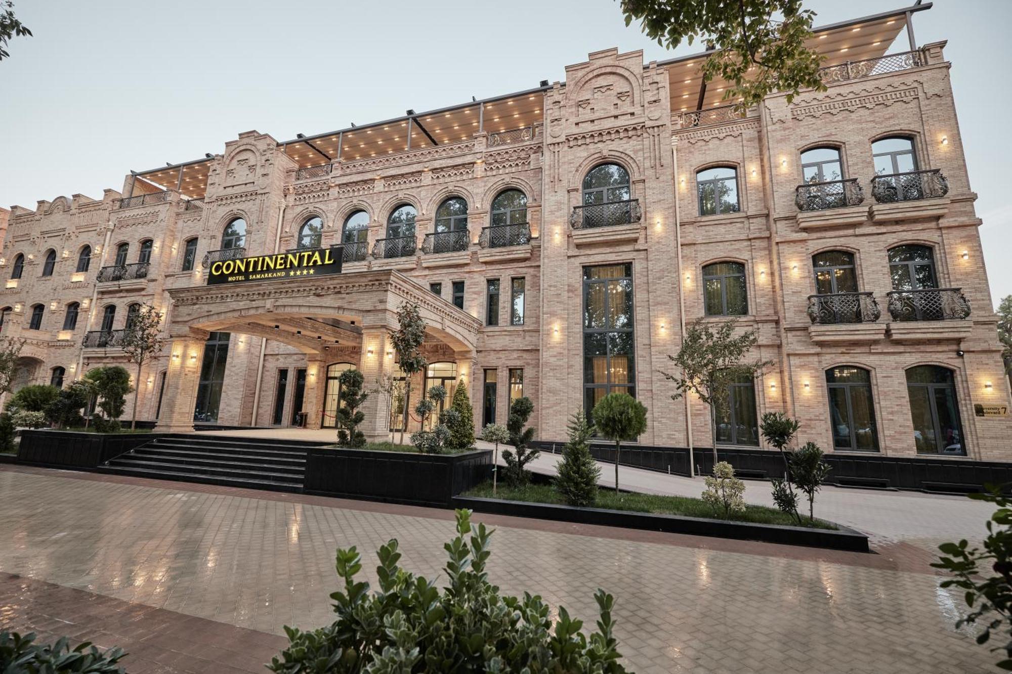 Continental Hotel Samarkand Exterior foto